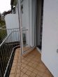 Beste Lage! Marienburger Höhe: Voll möblierte 1-Zimmer-Wohnung mit Balkon - Tür zum Balkon